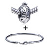 Flower Shape European Bead Bracelet Combination
