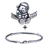 Chubby  Bear  Pattern European Bead Bracelet Combination