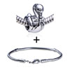 Funny Duck Pattern European Bead Bracelet Combination