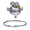  Merry   Christmas  Present European Bead Bracelet Combination