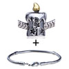 Christmas Candle European Bead Bracelet Combination