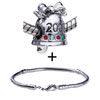 2008 Christmas  Bell  European Bead Bracelet Combination