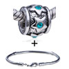 Cylindrical Star European Bead Bracelet Combination