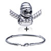 Ugly Duck Pattern European Bead Bracelet Combination