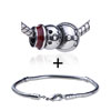 Snow Man  European   Bead   Bracelet  Combination