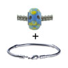 Yellow  Black  Spotted Bracelet Combination