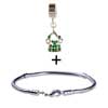  Rhinestone  Purse Studded  Bracelet  Combination