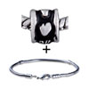 Round Decorative Hearts Bracelet Combination