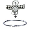 Cross  Studded Bracelet Combination
