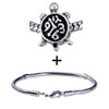 Silver Plated Sea Turtle Bracelet Combination