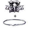 Austrian  Crystal  Butterfly  Bracelet  Combination