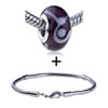 White Doodle Slim Bracelet Combination