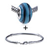 Black And White Cirque Slim Bracelet Combination