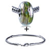 Bluish Yellow Watermark Bracelet Combination
