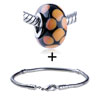 Orange Spots Dotted Bracelet Combination