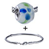  Blue  Clover Green Decoration Bracelet Combination