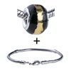 rings bracelets - Golden Ring Bracelet