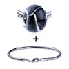 Silver Crack Bracelet Combination