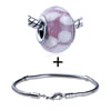 White Clover Translucent Bracelet Combination