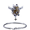 Eye  Like  Texture Dots Bracelet Combination