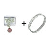 Feburary  Baby  Angel Italian Charm Bracelet