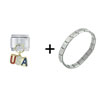 Usa Dangle Logo Italian  Charm  Bracelet