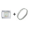 White Puppy  Italian   Charm   Bracelet  FBT_IE0026_PG_STARTER