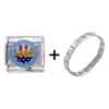Us National Sign Italian  Charm   Bracelets  FBT_IE2234_STARTER