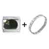 Black Cat Italian Charm Bracelet FBT_IE234_PG_STARTER