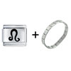  Leo  Symbol Italian Charm Bracelet