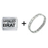  Spoiled  Brat Italian Charm Bracelet FBT_L138_STARTER