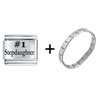 #1 Step Daughter Combination Italian Charm Bracelet