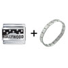  Hollywood  Stars Sign Italian Charm Bracelet