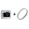 Click Camera Italian Charm  Bracelet 