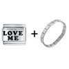 Know Me Love Me Combination Italian Charm Bracelet