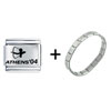  Athens  Archery Italian Charm Bracelet