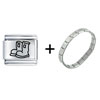 Galoshes Combination Italian Charm Bracelet