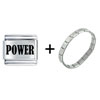  Power  Italian Charm Bracelet