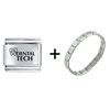 Smile  Tooth  Dental Tech Italian Charm Bracelet
