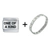 One Of A Kind Combination  Italian   Charm   Bracelet 
