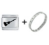 Guitar  Italian   Charm   Bracelet  FBT_L_P0726_STARTER