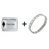 Best Girl  Friends  Second Half Italian Charm Bracelet