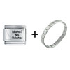 Idaho No, Udaho! Combination  Italian   Charm   Bracelet 