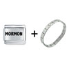 Mormon Letter Combination  Italian   Charm   Bracelet 