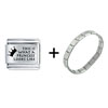 What A Princess Looks  Like  Italian Charm Bracelet