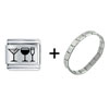Drinks  Italian   Charm   Bracelet 