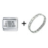 It Took Me 50 Years Combination Italian Charm Bracelet