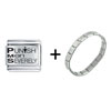 Punish  Men  Severely Italian Charm  Bracelet 