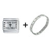I Am The Way  Cross   Italian   Charm  Bracelet
