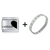  Custom  Love  Heart  Right Combination Italian Charm Bracelet